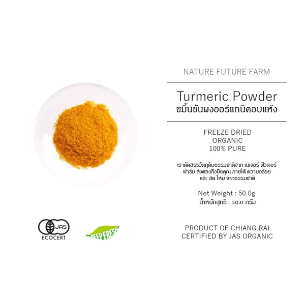 ORGANIC FREEZE DRIED TURMERIC POWDER - Image 2