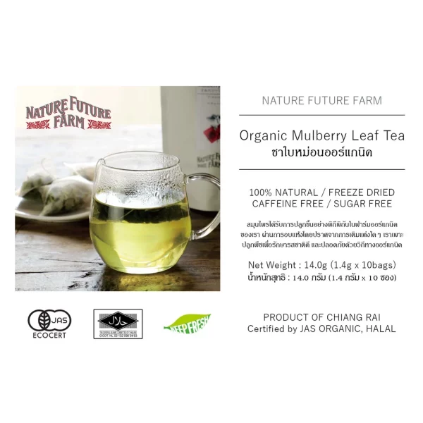 ORGANIC MULBERRY LEAF TEA - Image 2