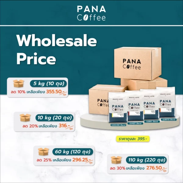 PANA Coffee (Wholesale price 5 kg I 10 Bags) - Image 2