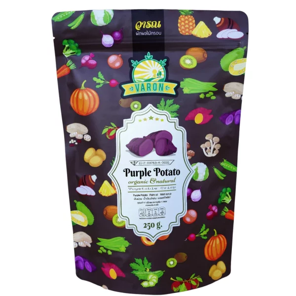 Purple Potato Vegetable Crisp