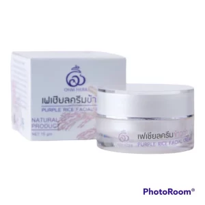Purple Rice Facial Cream