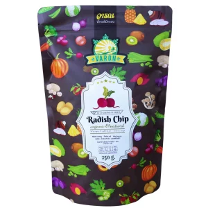 Radish Chip, zip-lock bag