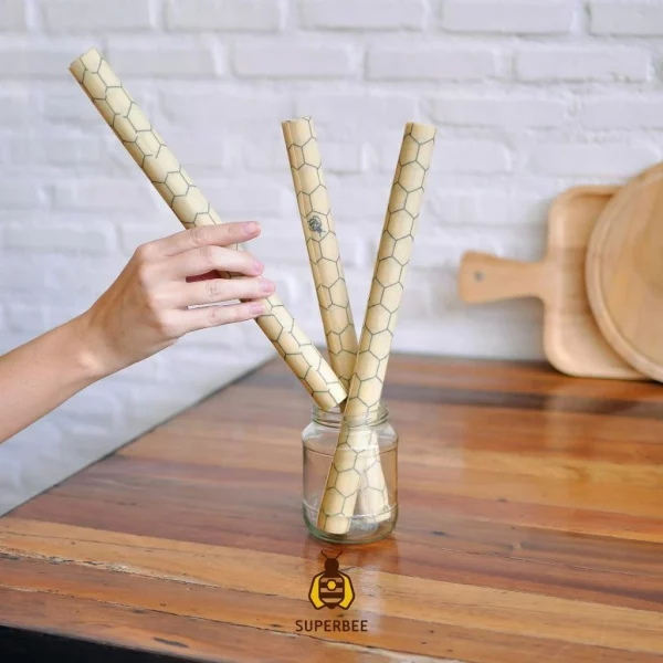 Reusable Beeswax Wrap Roll - Image 3