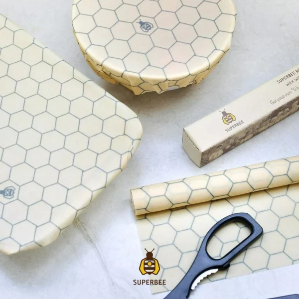 Reusable Beeswax Wrap Roll - Image 5