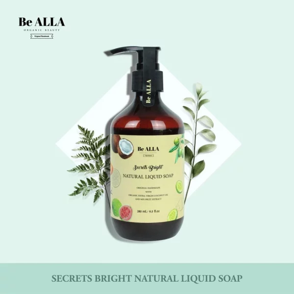 Secret Bright Natural Liquid Soap - Image 2