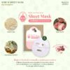 Serum Sheet Mask Prebio Care Floral Serum Sheet Mask - Image 4