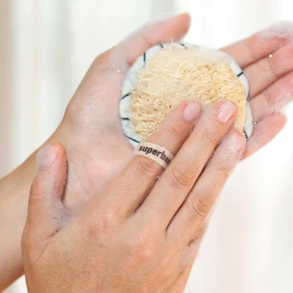 Shower Loofah Body Scrubbers, Pack of 2 or 5 - Image 3