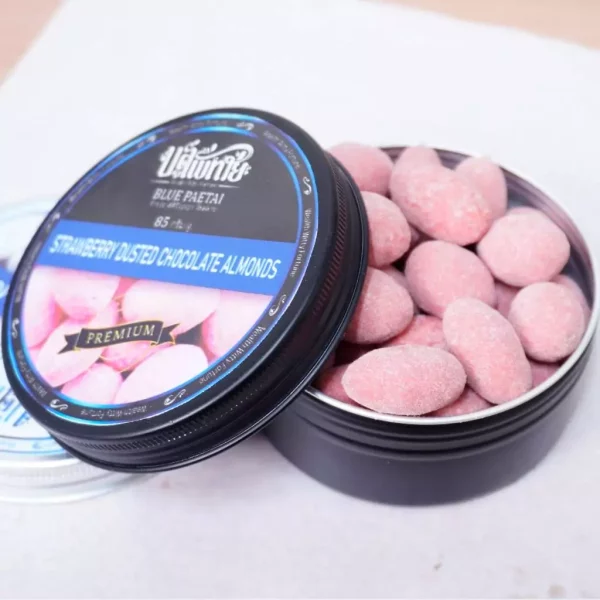 Strawberry Dusted Chocolate Almonds - Image 2