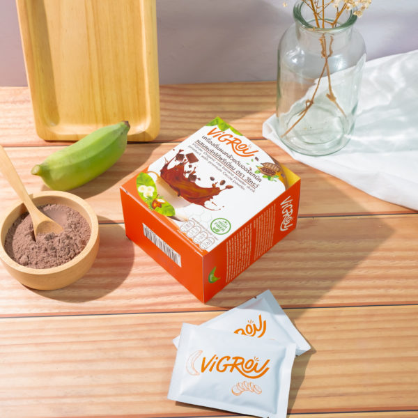 V-Grow Organic Raw Banana Powder Drink (Cocoa Flavor) - Image 4