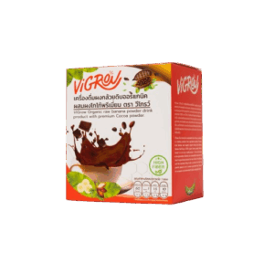 V-Grow Organic Raw Banana Powder Drink (Cocoa Flavor)