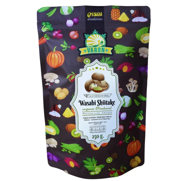 Wasabi Shiitake Mushroom Chips