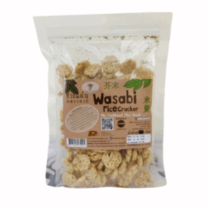Wasabi rice Cracker