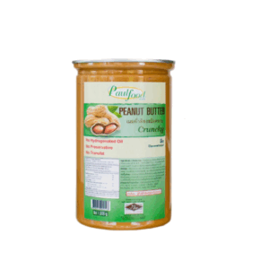 Peanut butter Unsweetened and crunchy 1,000 g. (Jar)