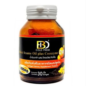 Black sesame oil plus Coenzyme Q10