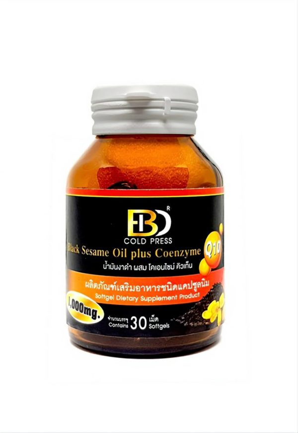 Black sesame oil plus Coenzyme Q10