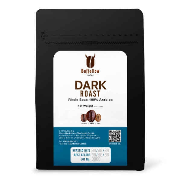 Doi Sam Muen coffee beans, dark roast