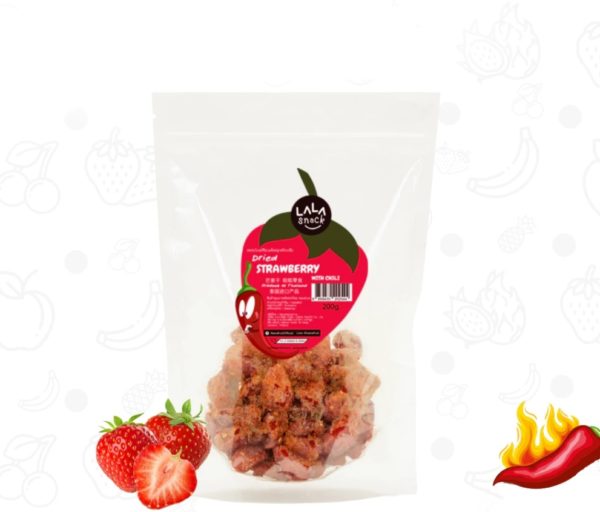 Dehydrated Strawberry with chilli