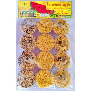 Grains rice crackers