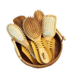 Healthy wooden comb