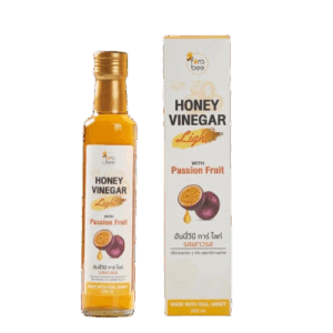 Honey vinegar light with passion fruit