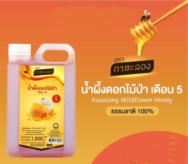Kasalong Wildflower Honey 1.5 kg (Pack of 3) - Image 3