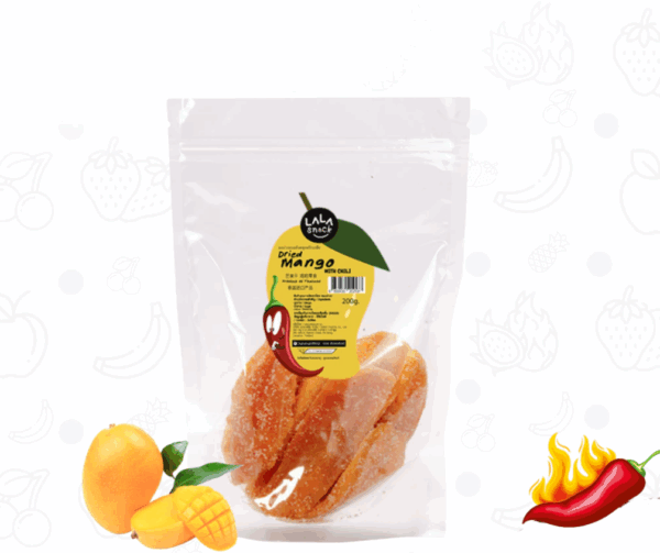 Lala Snack Dehydrated Mango with chilli