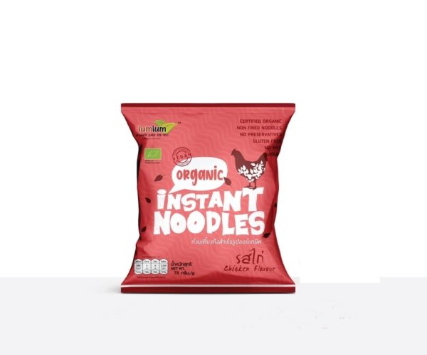 LUMLUM Organic Instant Noodles-Vegan Chicken