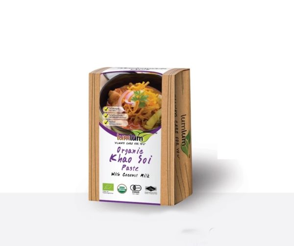 LUMLUM Organic Khao Soi Curry Paste with Coconut Cream