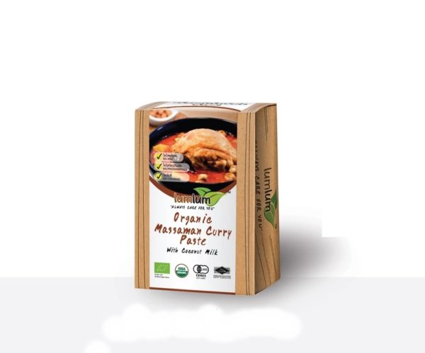 LUMLUM Organic Massaman Curry Paste with Coconut Cream