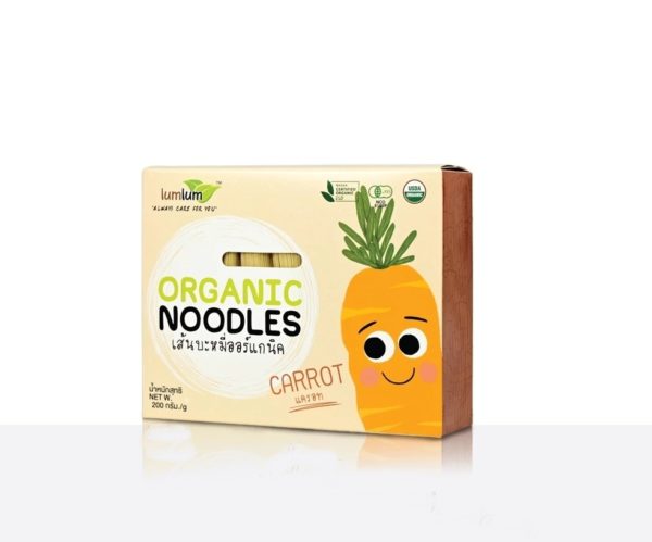 LUMLUM Organic Noodles Carrot