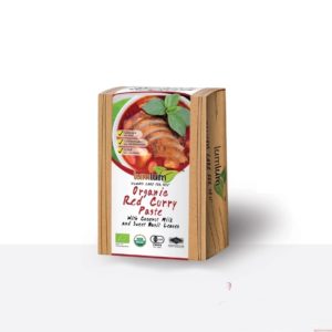 LUMLUM- Organic Red Curry Paste with Coconut Cream