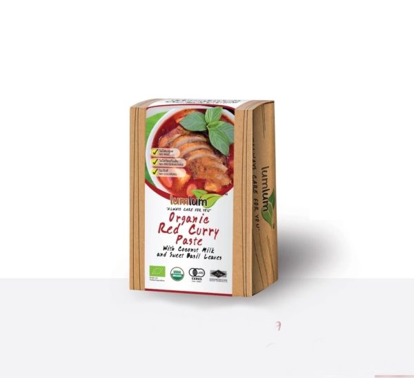 LUMLUM- Organic Red Curry Paste with Coconut Cream