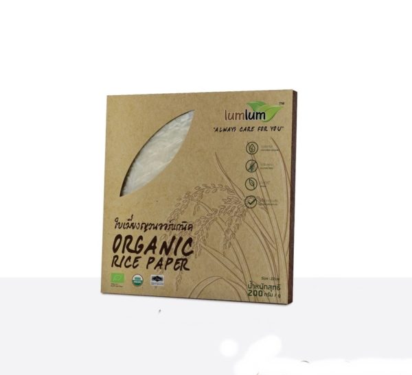 LUMLUM Organic Rice Paper 