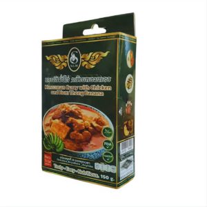 Massaman curry with chicken-and hom Thongbanana 150 g