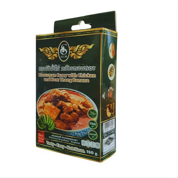 Massaman curry with chicken-and hom Thongbanana 150 g