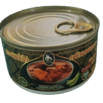 Massaman curry with chicken-and hom Thongbanana