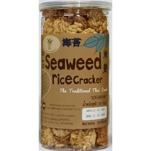 Seaweed rice cracker