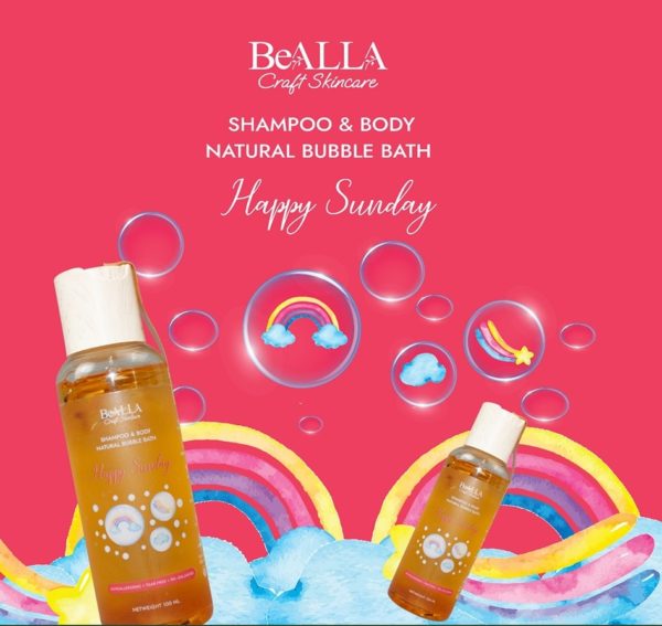 Shampoo & Body Natural Bubble Bath HAPPY SUNDAY - Image 3