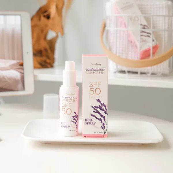 SIXTEEM RICE SPRAY SUNSCREEN Sunscreen spray, brown rice SPF50+ PA++++ - Image 2