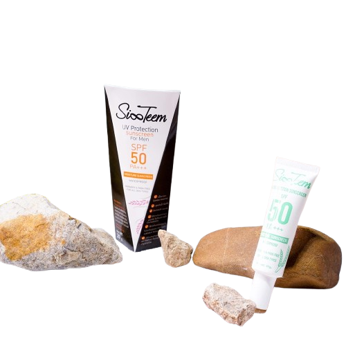 Sunscreen for men 20 grams (thin white texture, face doesn't float)